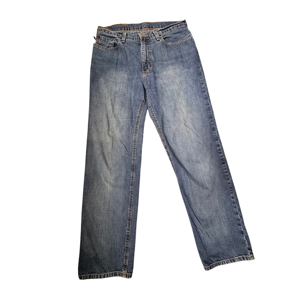 Y2K Polo Jeans Co Ralph Lauren Saturday Jean Womens 8x29 Blue Straight Leg Denim